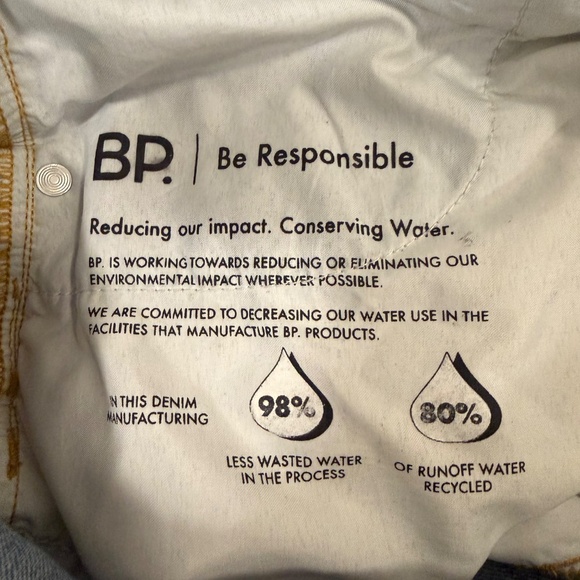 BP Light Wash Distressed Denim Straight Leg Ripped -Women’s Sz 28 - Picture 6 of 10